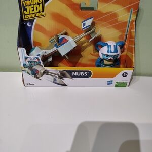 NWT Hasbro Star Wars The Young Jedi Adventures Nubs Toy Action Figure Set